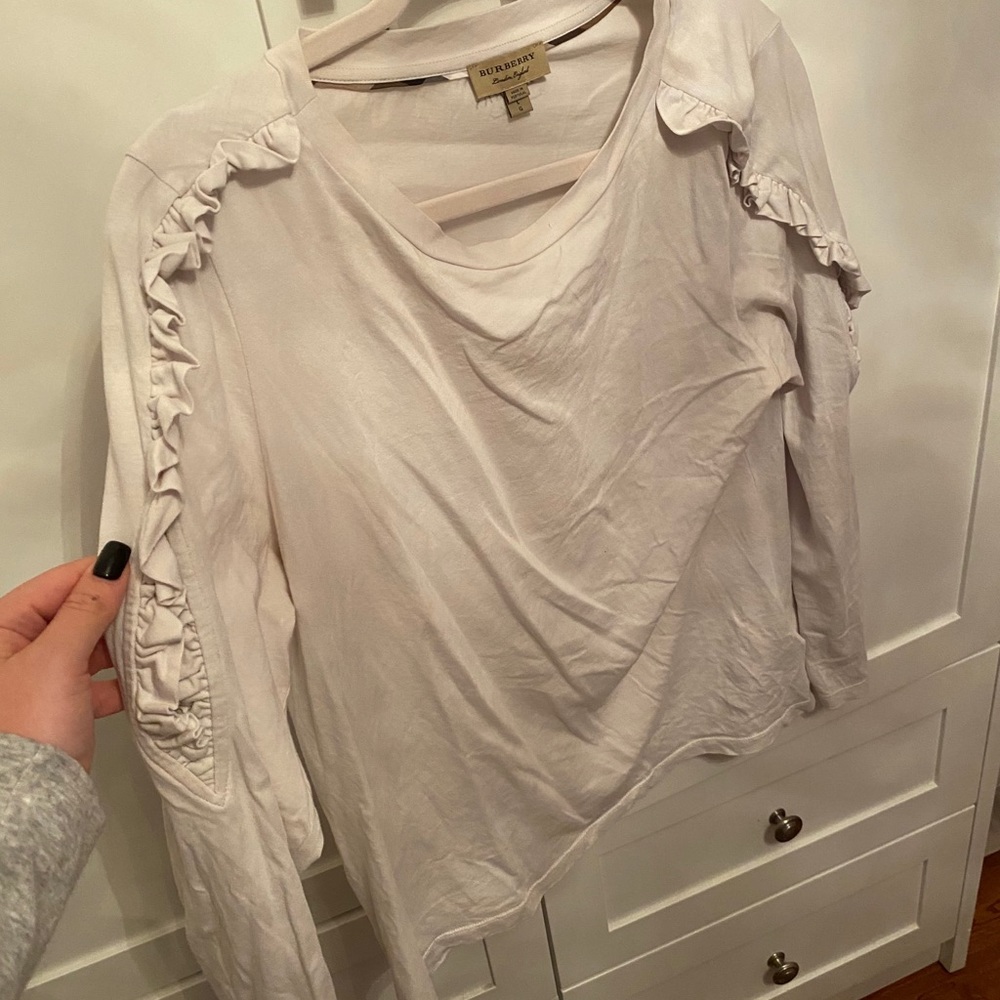 BURBERRY Ruffled Shirt - Picture 2 of 4